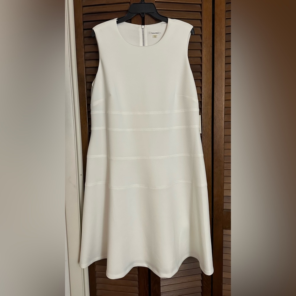 Calvin Klein NWT 14W lined dress.
